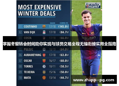掌握冬窗转会时间助你实现与球员交易全程无缝衔接实用全指南 掌握冬窗转会时间助你实现与球员交易全程无缝衔接实用全指南