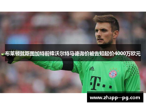 布莱顿就斯图加特前锋沃尔特马德询价被告知起价4000万欧元